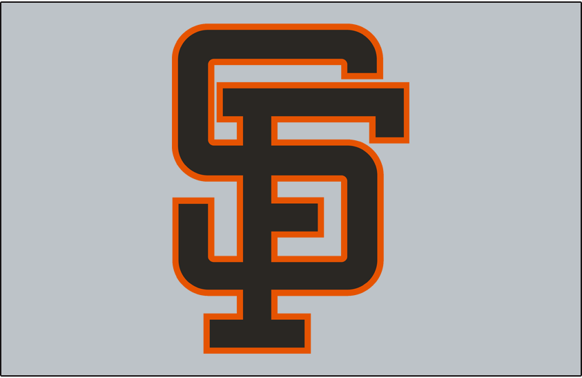 San Francisco Giants 1983-1993 Jersey Logo fabric transfer version 2